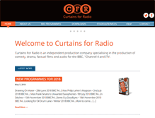 Tablet Screenshot of curtainsforradio.co.uk